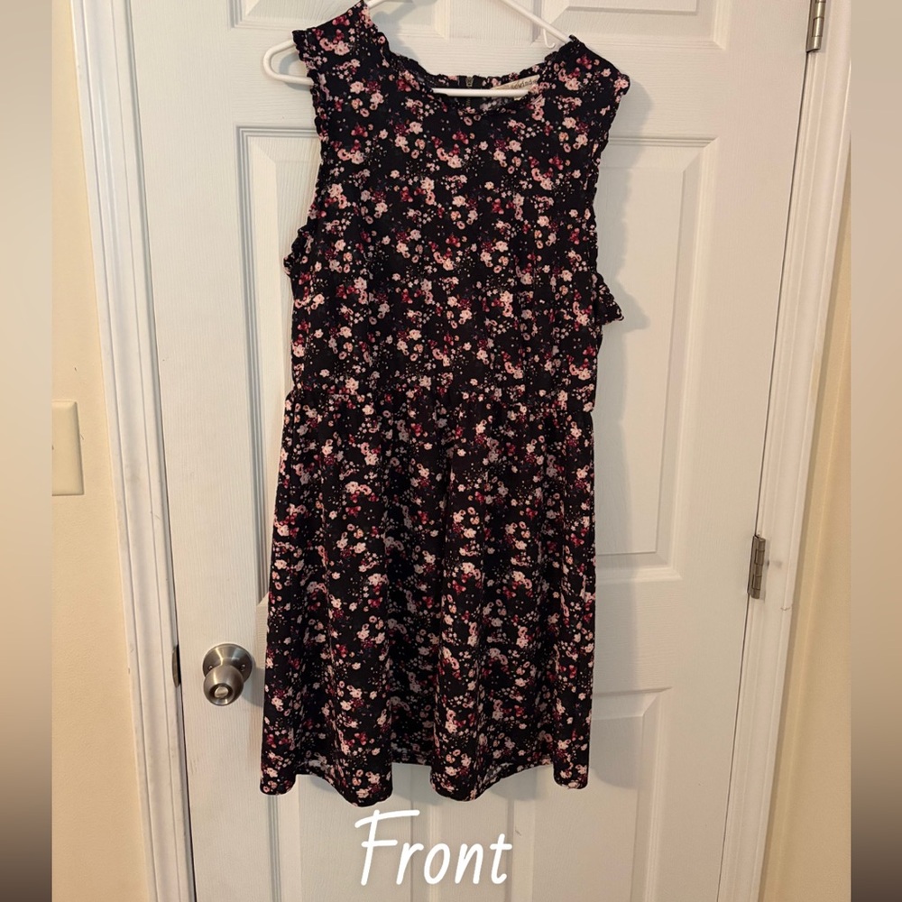 Floral Sleeveless Dress